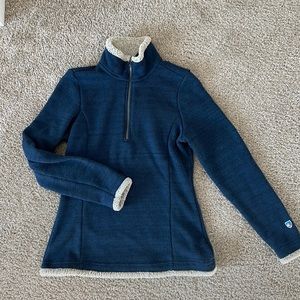 Kuhl Womens Small 3/4 knit fleece pullover